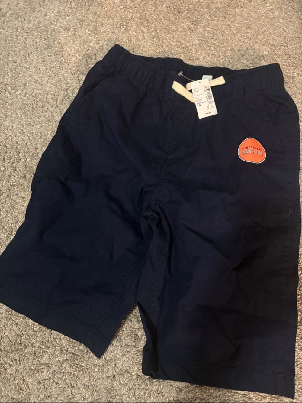 NWT Children’s Place Navy Drawstring Shorts